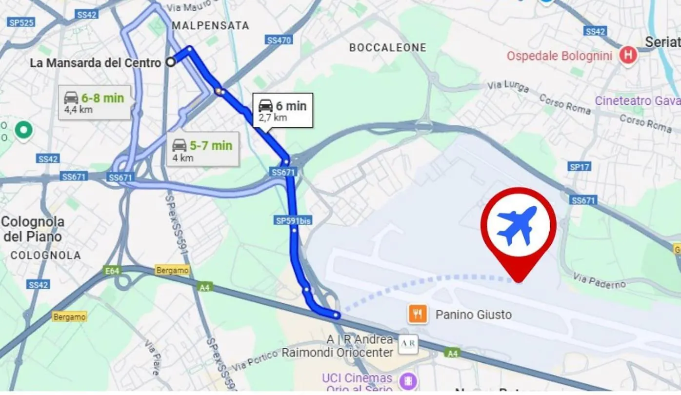 Appartamento La Mansarda Del Centro Bergamo